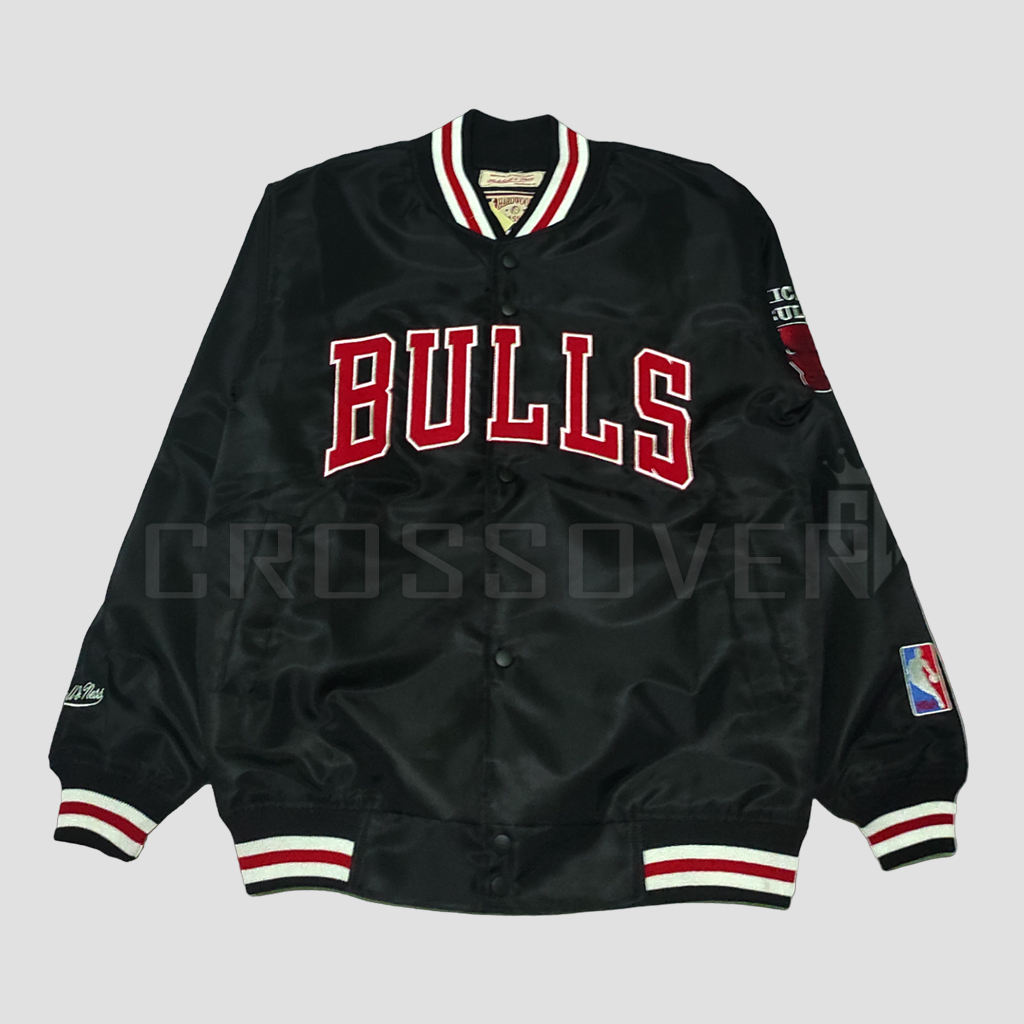 Jaket Varsity Baseball Bulls Chicago Jacket Basketball Pria Wanita Original