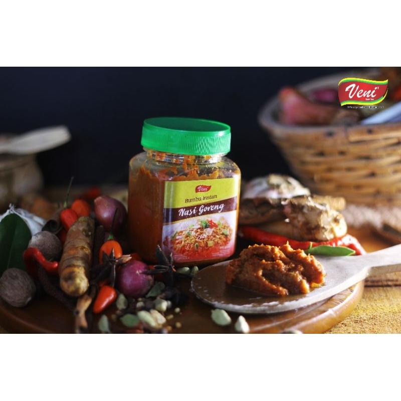 

Bumbu instan nasi goreng veni bumbu 50 gram buat 2 piring