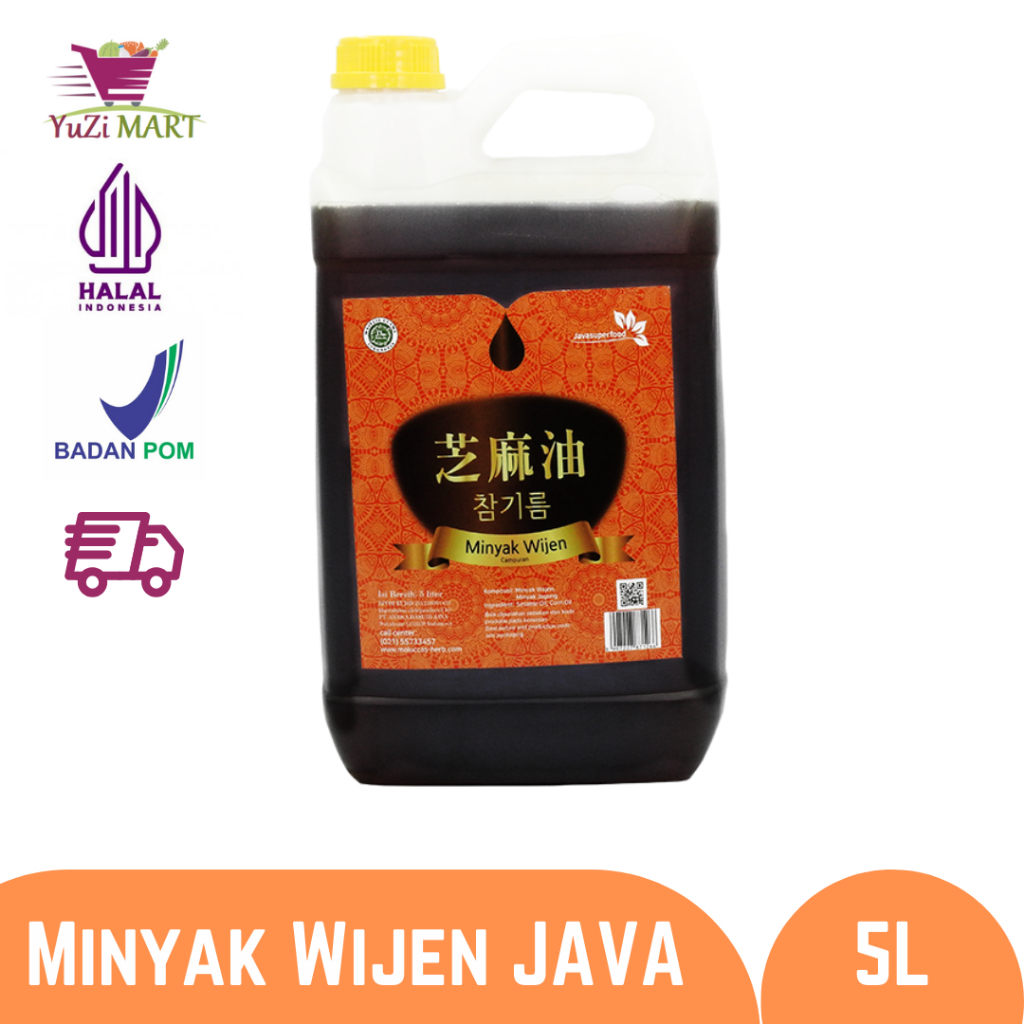 

MINYAK WIJEN JAVA SUPER FOOD 5 LT / SESAME OIL JAVASUPERFOOD