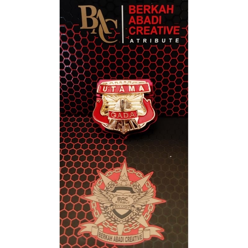 Pin Satpam Gada Utama - Pin Gada Utama Satpam Exclusive