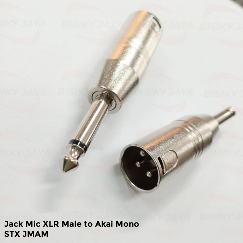 Jek Jack Mic Sambungan Canon Male To Jek Akai Mono (STX JMAM)