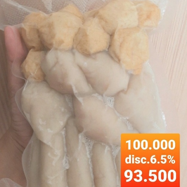 

COD NEWPRODUCT Pempek Ikan Tenggiri Palembang isi 3 pcs