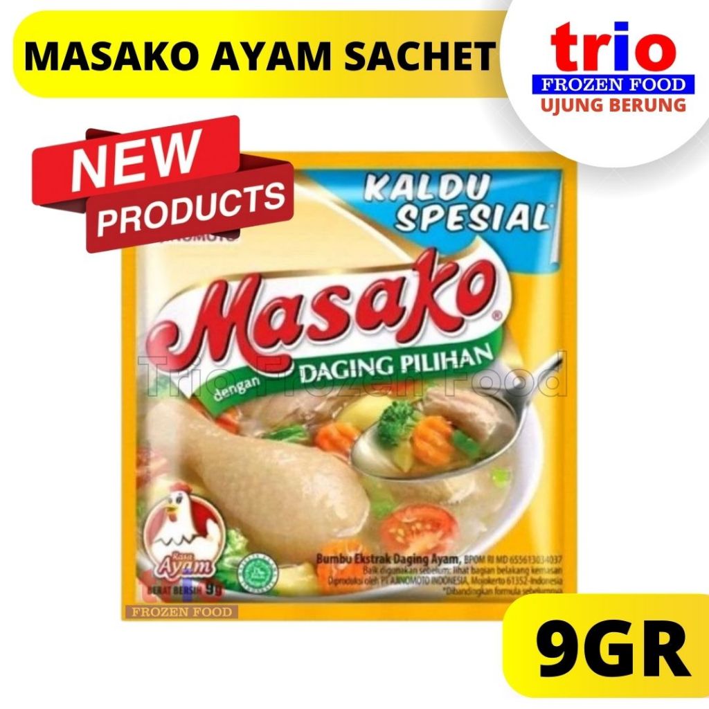 

MASAKO KALDU AYAM SACHET - 9GR