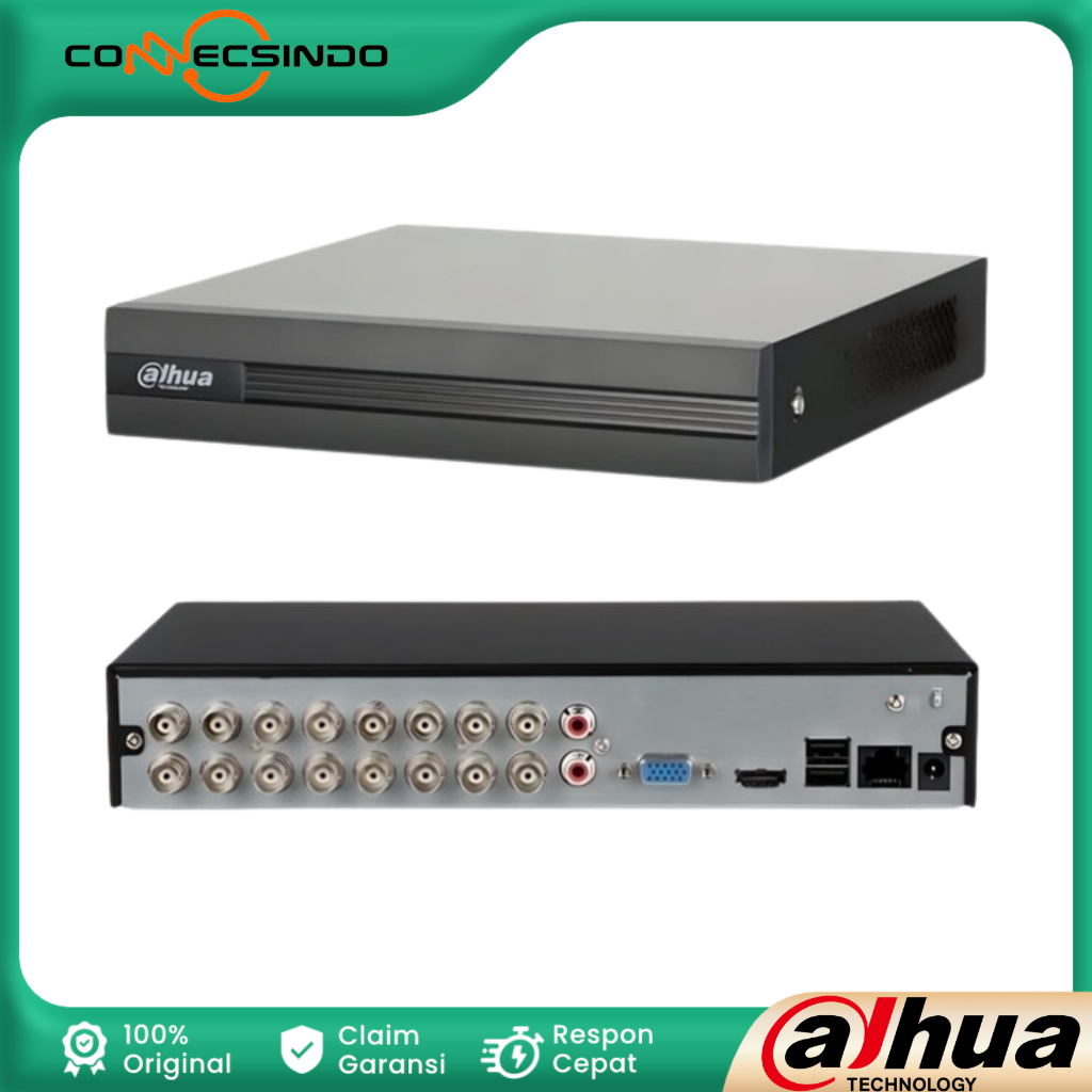 DVR CCTV DAHUA XVR DH-XVR1B16-I 16 Channel