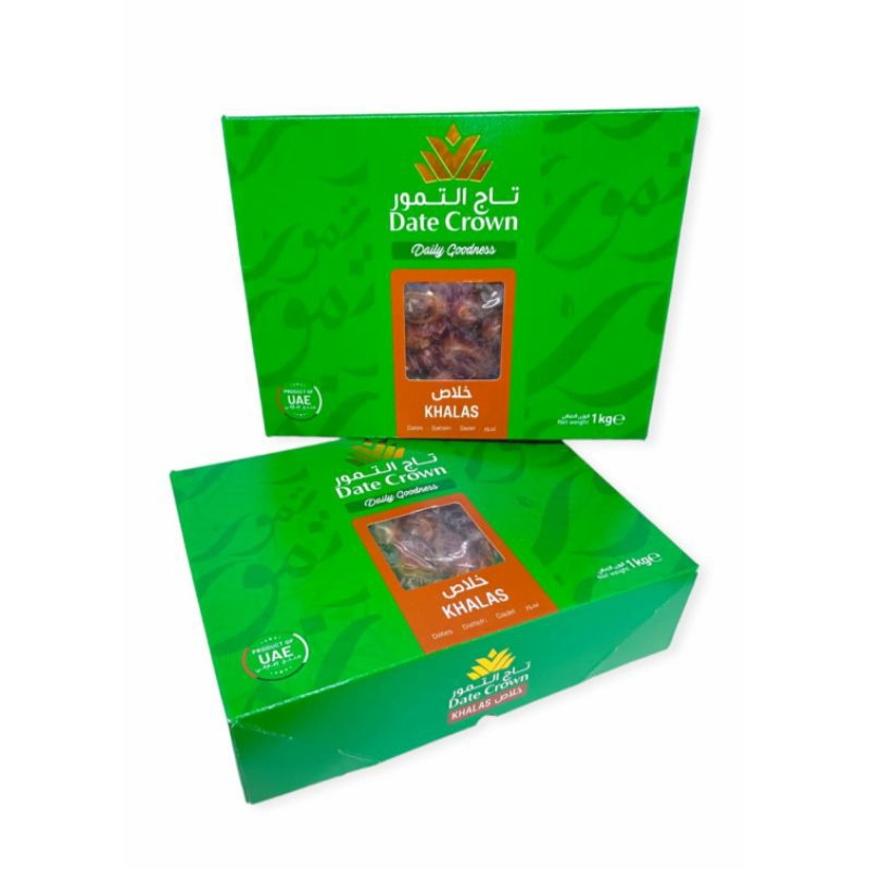 

Kurma Date Crown Khalas 1kg