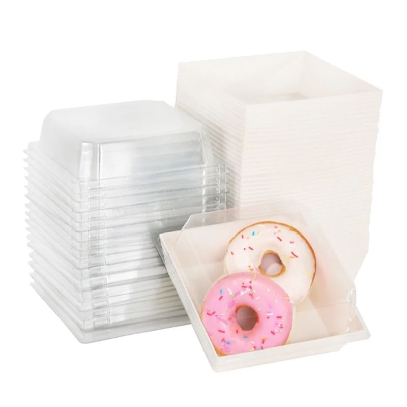 

BOX MIKA / DUS MIKA KUE/CAKE DESSERT BOX. 1 pak isi 5 pcs