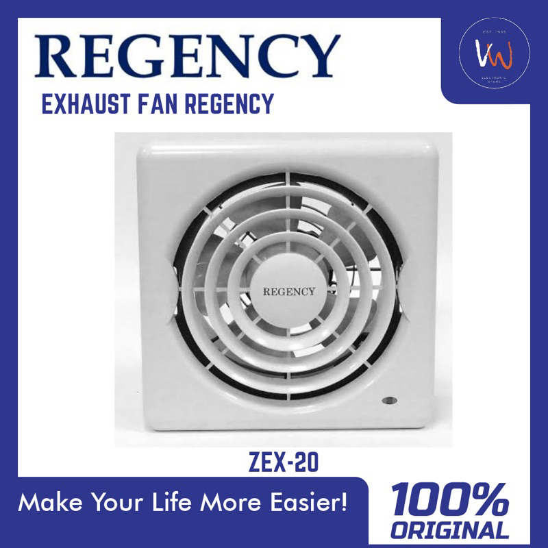 Exhaust Fan Regency ZEX-20 (8inc)- Exhaust Fan Regency ZEX-25 (10inc) / Exhaust Fan / Penghisap Asap