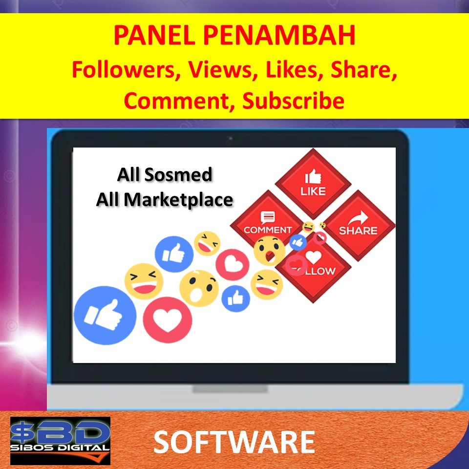 Software Penambah Flollower Subscribe  Likes  Comment  Views Short  Video long Reshare Live  [S0005]
