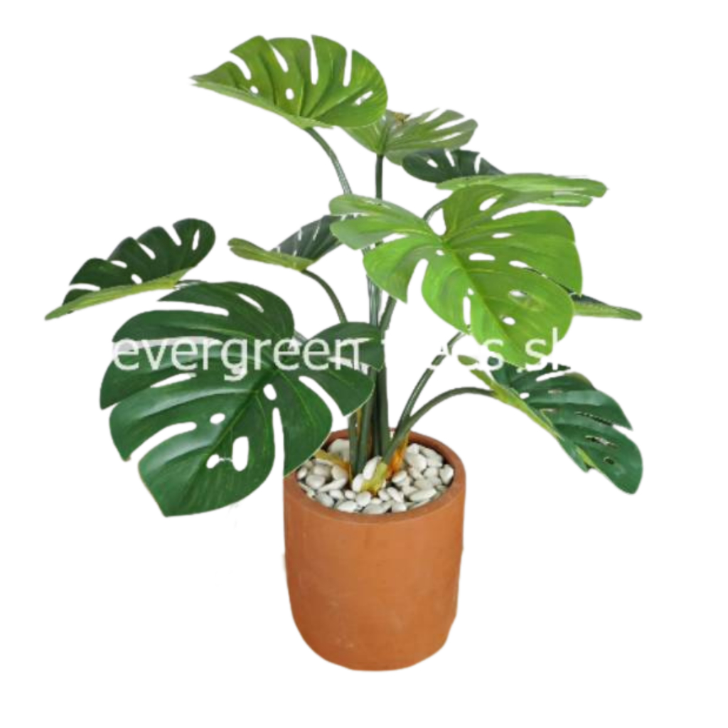 Monstera Artificial / Daun Monstera Palsu / Pohon Monstera Palsu / Split Leaf
