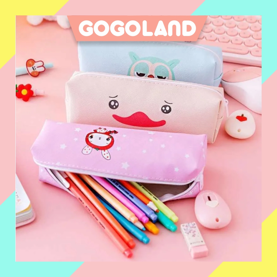 

⭐Gogoland⭐ Kotak Pensil Tempat Pensil Karakter Lucu / Tempat Pensil Kotak Pensil Case Motif / Kotak Pensil Anak Import S112
