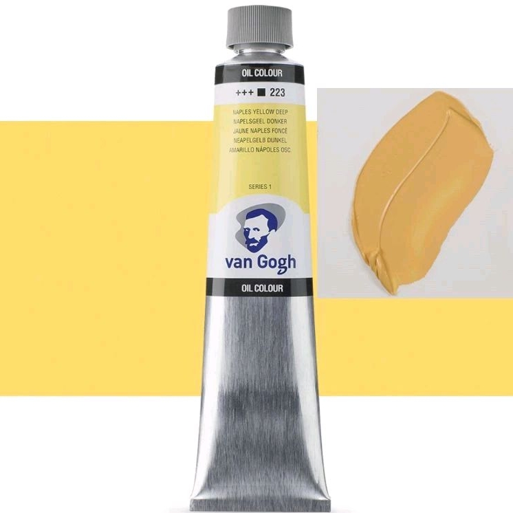

Cat Minyak Van Gogh Oil Colour 200 ml Naples Yellow Deep