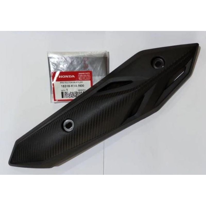 Cover tutup knalpot honda beat led 2020 beat street 2020 original AHM lospack