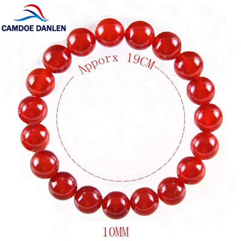 Gelang Terapi Batu Giok Siam Merah Oryginal COD grade A