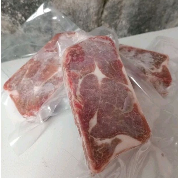 

Steak Daging Sapi Lokal Enak Juicy Premium Sedikit Lemak SRJ