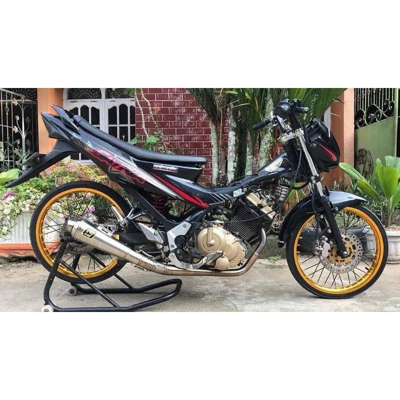 Knalpot Racing RCB Stainless FU 150/155 KNALPOT racing