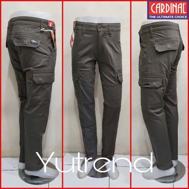 CARDINAL Celana Panjang Cargo Original 100% || Celana Tactical Cardinal