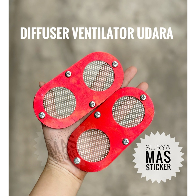 diffuser air ventilator ventilasi udara motor universal