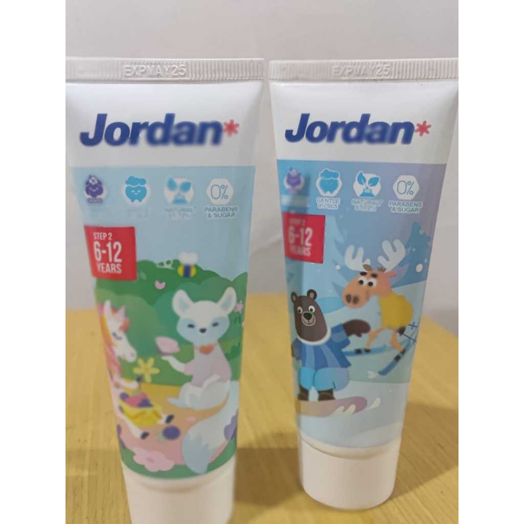 Jordan Toothpaste / Pasta Gigi Jordan / Pasta Gigi Bayi Anak