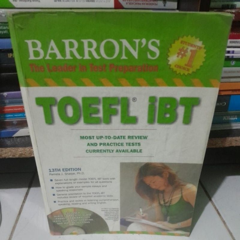 Buku Toefl Ibt 13th Edition Barron's