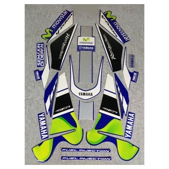 Stiker Striping Vixion Movistar 2015 - List Stiker Standar Vixion Movistar 2015 - Striping Standar V
