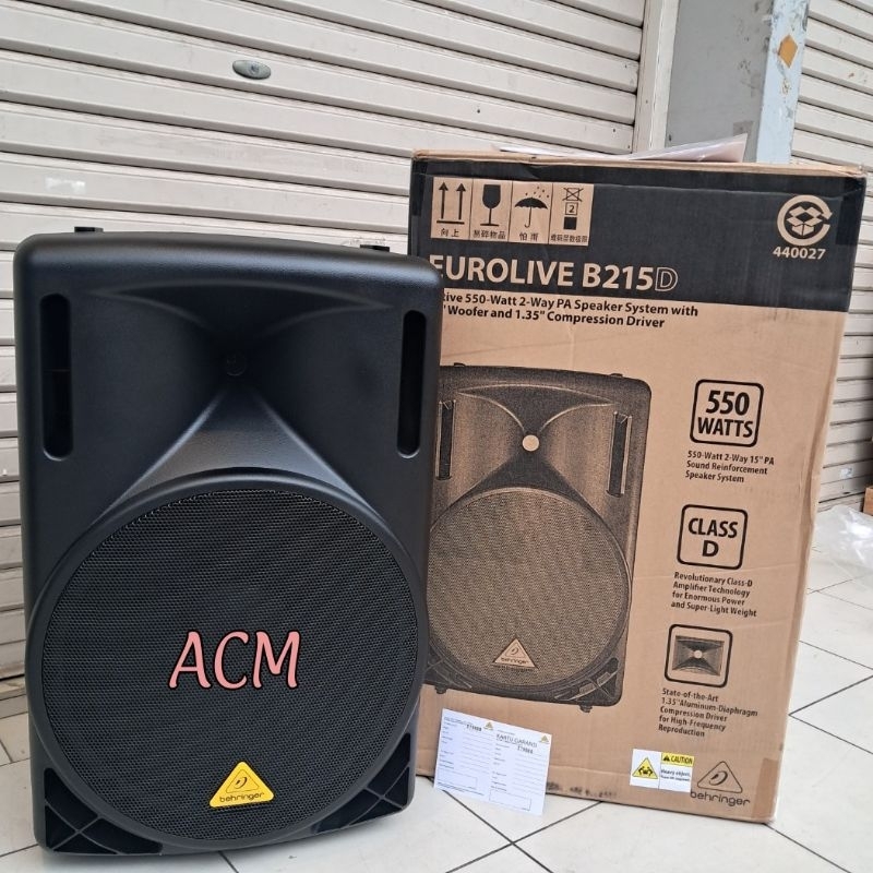 SPEAKER AKTIF BEHRINGER B215D SPEAKER 15 INCH ORIGINAL