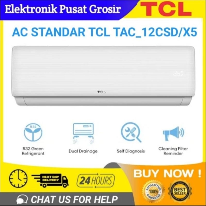 AC TCL 1,5PK TAC-12CSD/Xs 12CSD AC TCL STANDAR 1,5 PK R32
