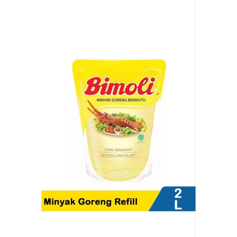 

Bimoli kemasan Refill 2lt/1lt