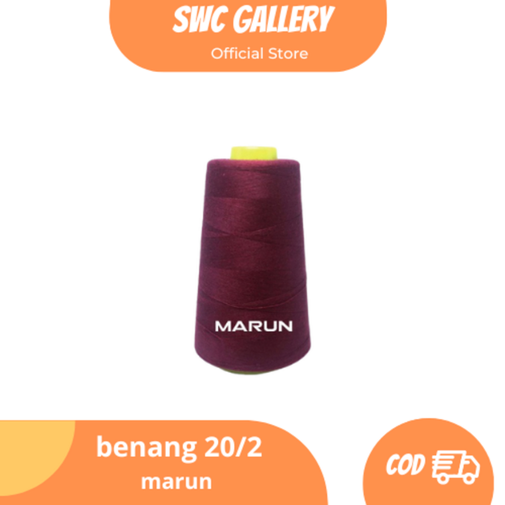 Benang Jahit Besar 20/2 2200 Yard Besar Warna Warni Yamalon Set Astra Katun Untuk Jeans Tas Jaket Ku