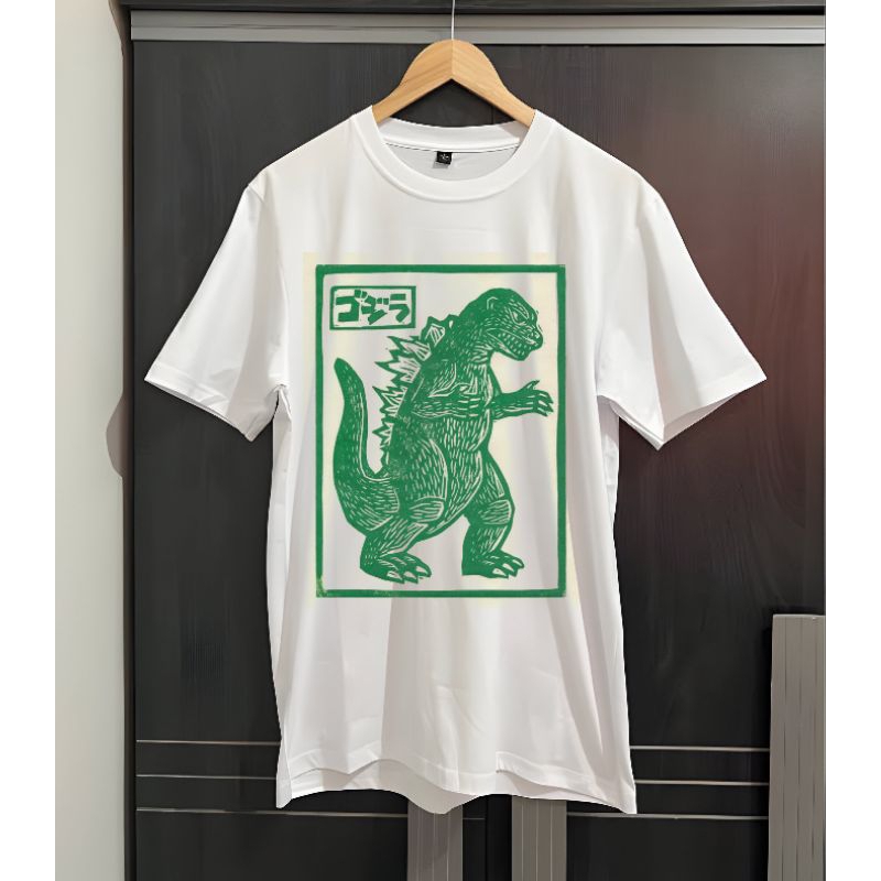 KAOS KARTUN GODZILLA KAOS DISTRO KAOS VINTAGE