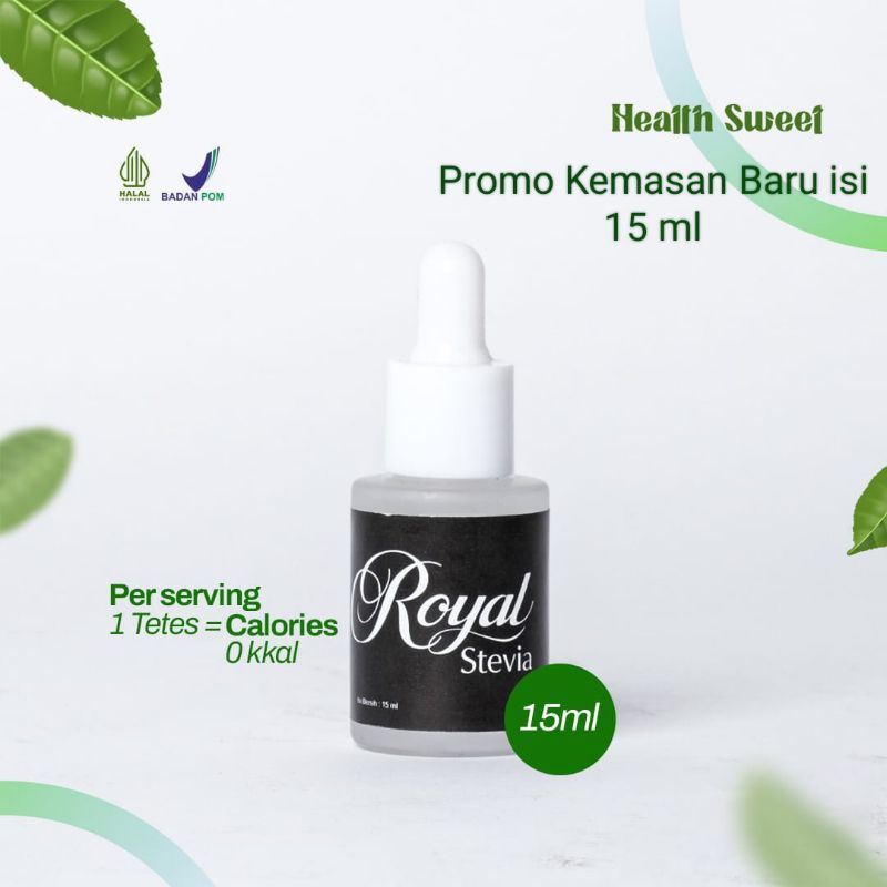 

Gula Royal Stevia Pemanis alami rendah kalori