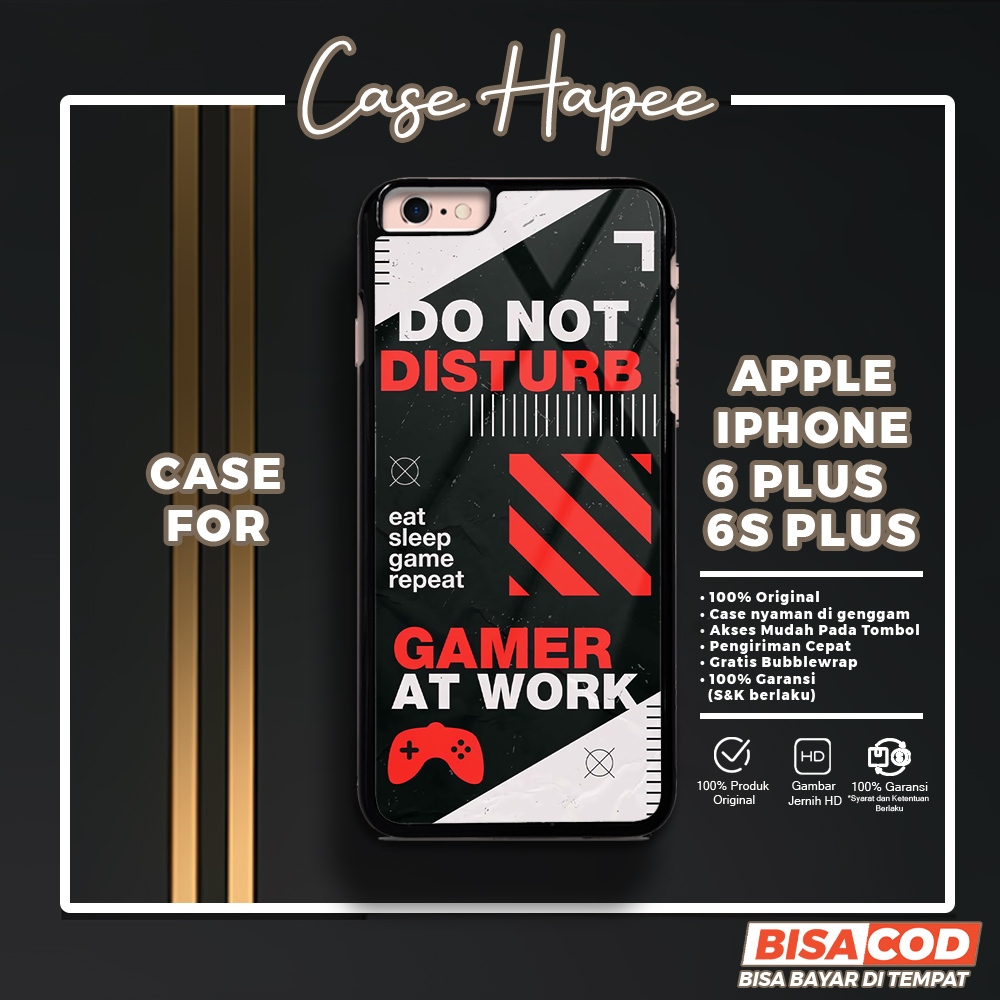 Case Iphone 6 Plus 6s Plus Casing Iphone 6 Plus 6s Plus [GAME] Casehapee Case Glossy Case Aesthetic 
