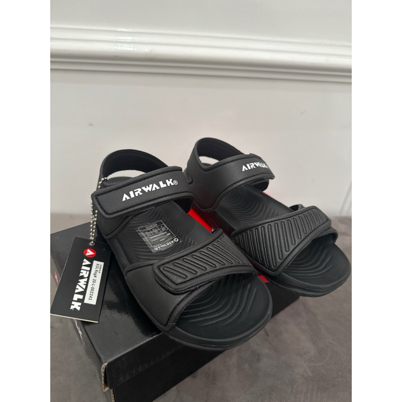 Sandal Airwalk anak / Sendal sepatu anak airwalk hitam / knip anak air walk