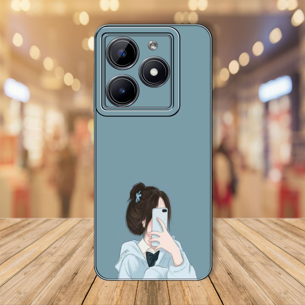 Case INFINIX SMART 8 Casin g Hp - Softcase Case  INFINIX SMART 8 Casing Hp - Softcase - Case Hp INFI