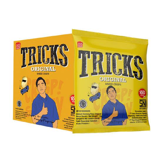 

TRICKS ORIGINAL isi 10+1 Biskuit Kentang Potato