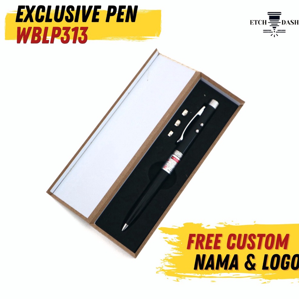 

ART H53H Pulpen Laser Pointer Multifungsi Souvenir Presentasi Perusahaan Custom Exclusive Pen WBLP313