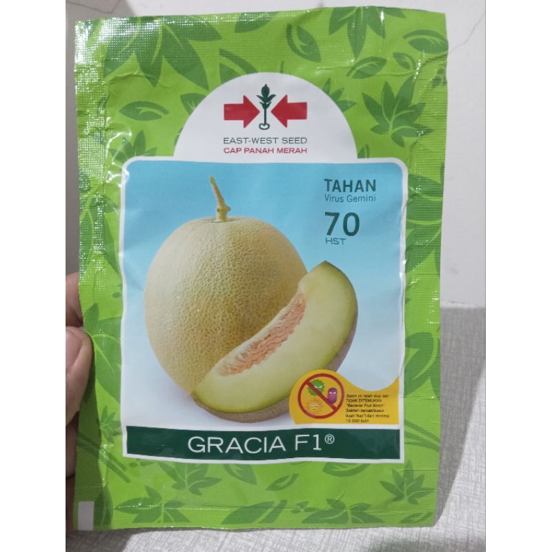 50 Benih melon madu Gracia F1 cap panah merah