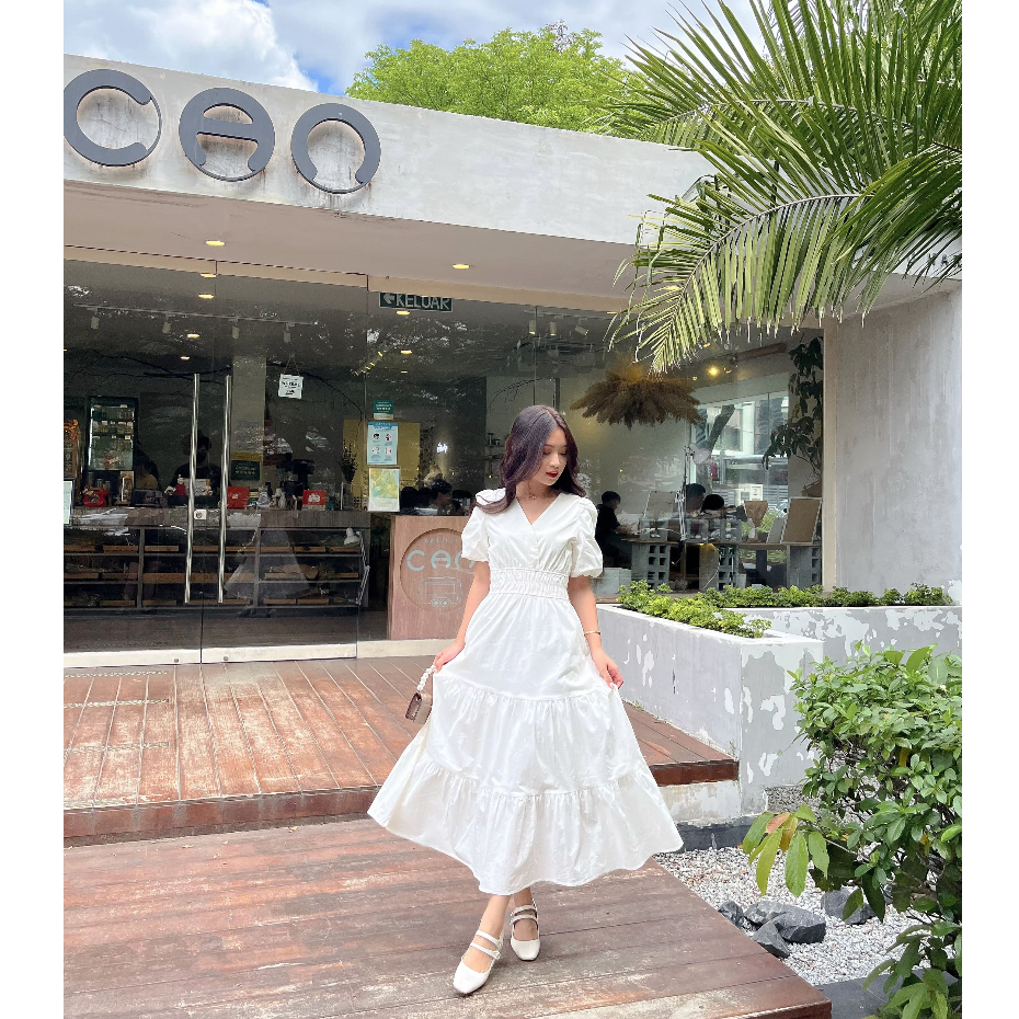 Garden Collection - Belle Dress | Dress Casual Summer Garden Party Bali Pesta Baptisan