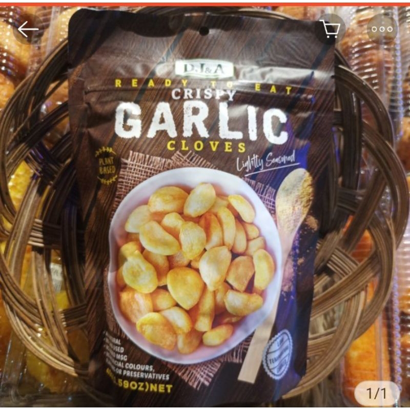 

dj&a veggie crispy garlic cloves 45gr