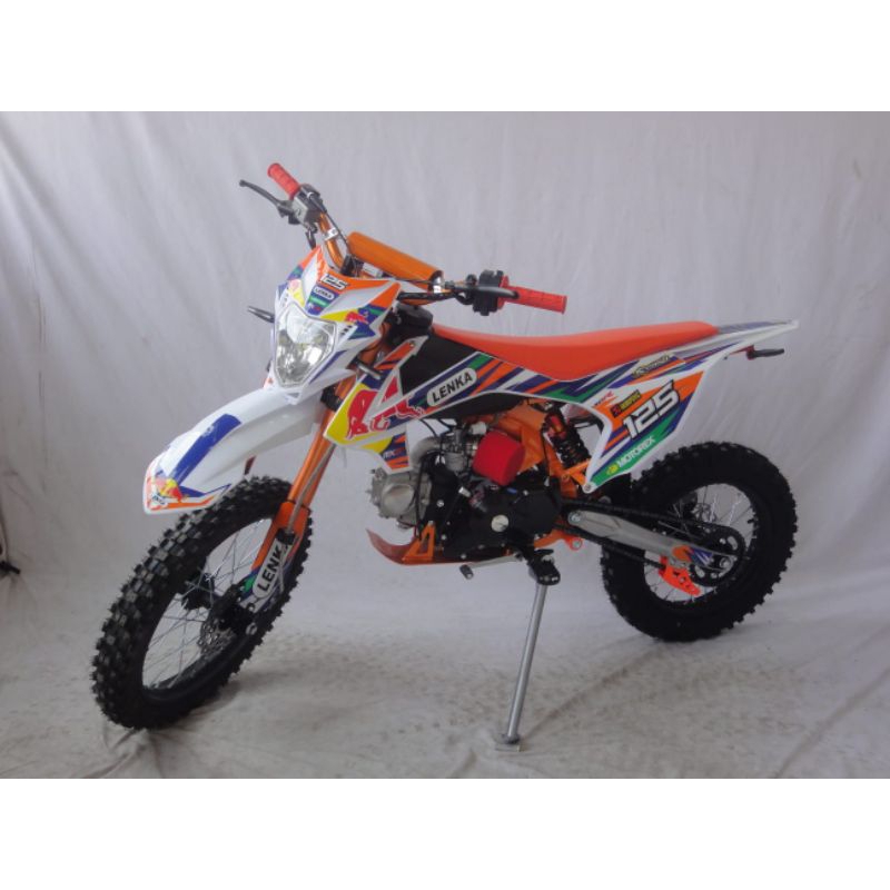 MOTOR MEDIUM TRAIL LENKA MXGP 125 MESIN 4 TAK 125 CC MANUAL KOPLING RING 14 - 17 - MAINAN MOTOR CROS