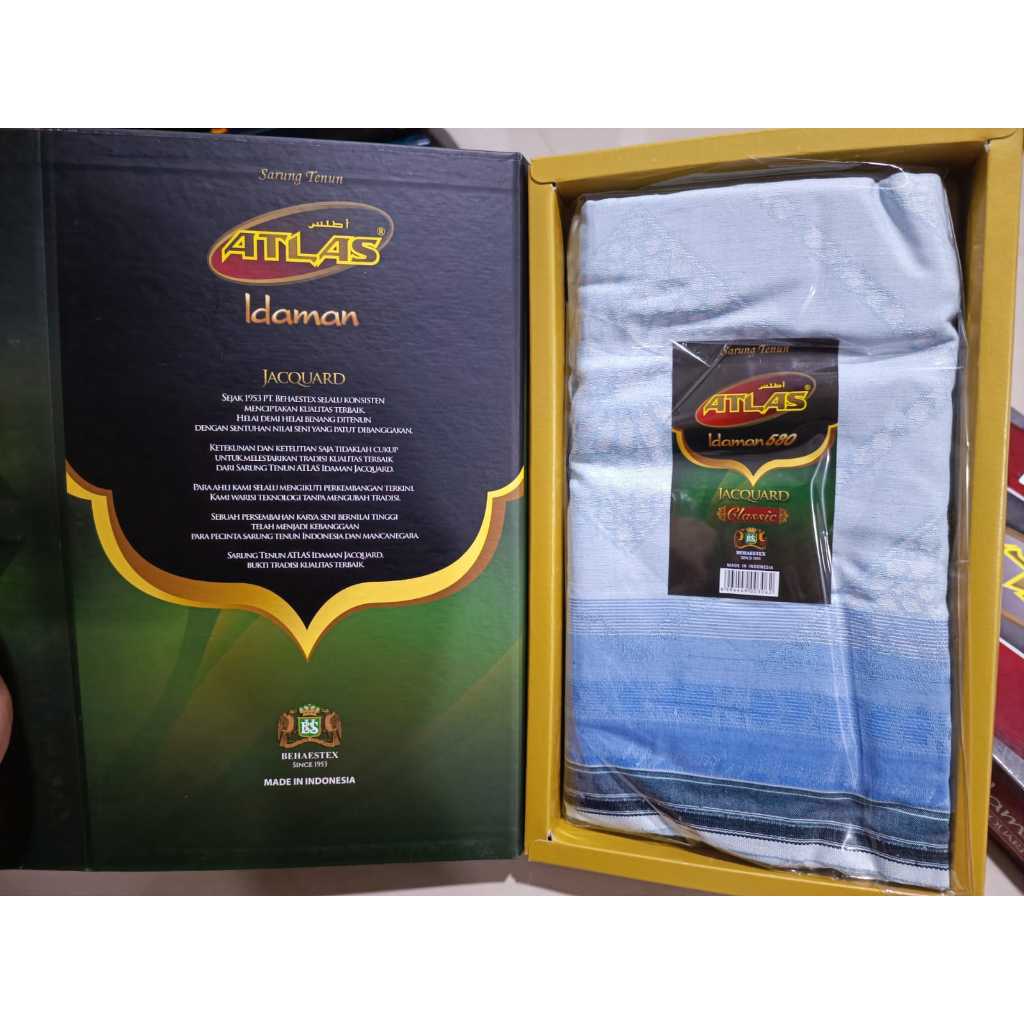 Sarung Atlas idaman Jacquard  clasic