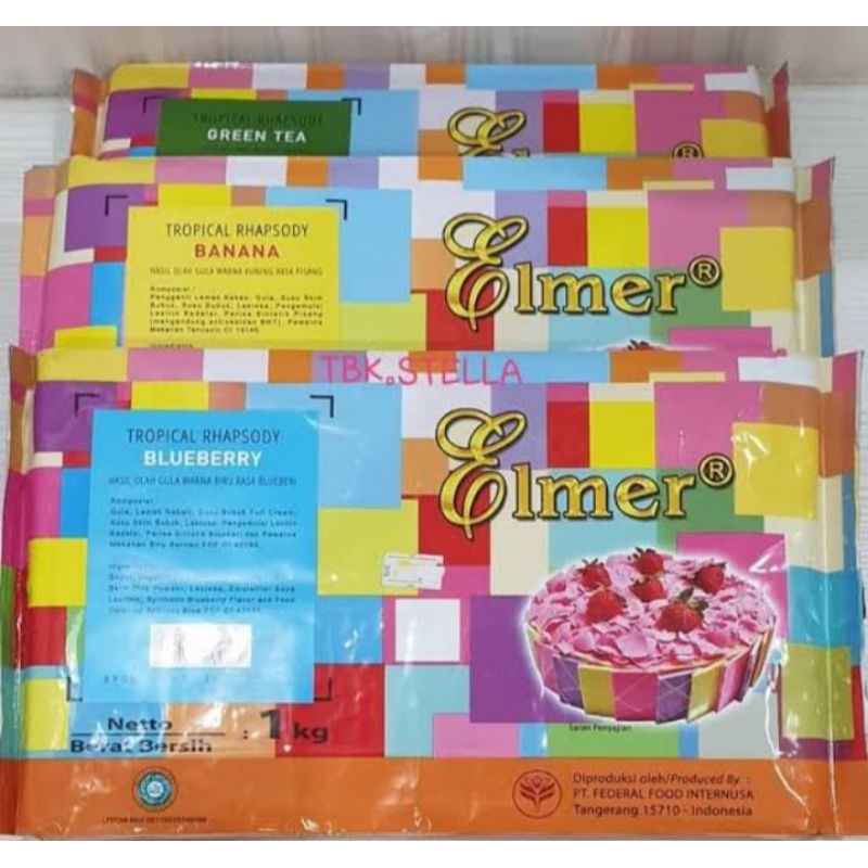 

coklat warna elmer repack 165-170gram