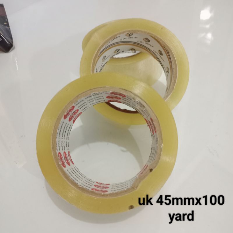 

Lakban Bening 45mmx90 yard