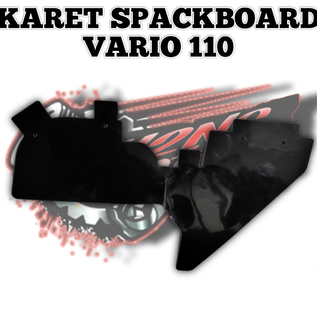 FLAP KARET PELINDUNG/SPACKBOARD/SPAKBOR VARIO 110 KARBU TECHNO CBS