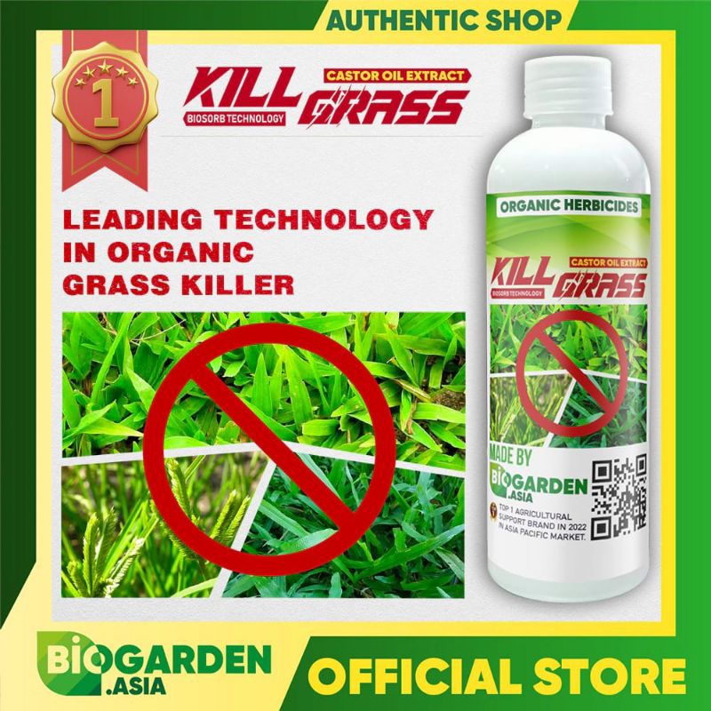 kill grass herbisida biologis