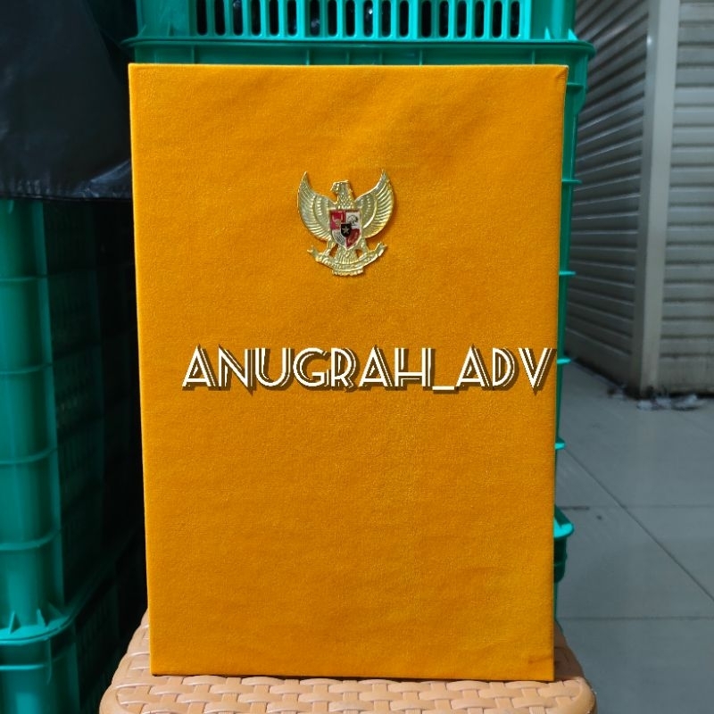 

map bludru map kantor map sekolah logo garuda coating - KUNING