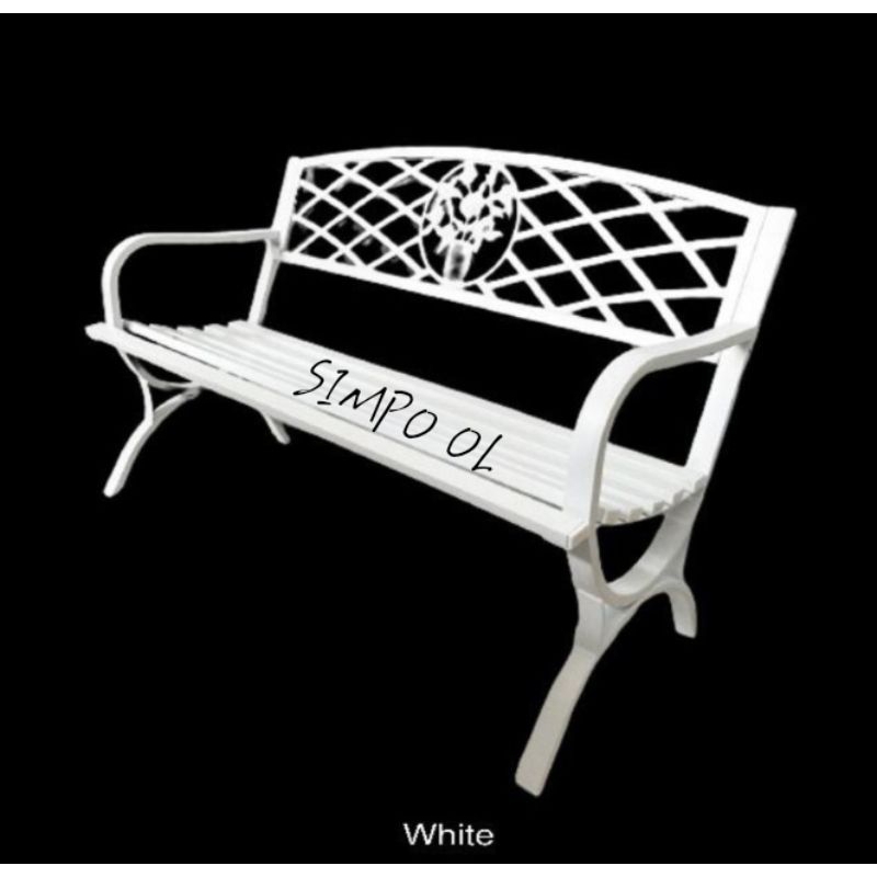 Kursi Teras Panjang Besi Kursi Taman Bangku besi soleil