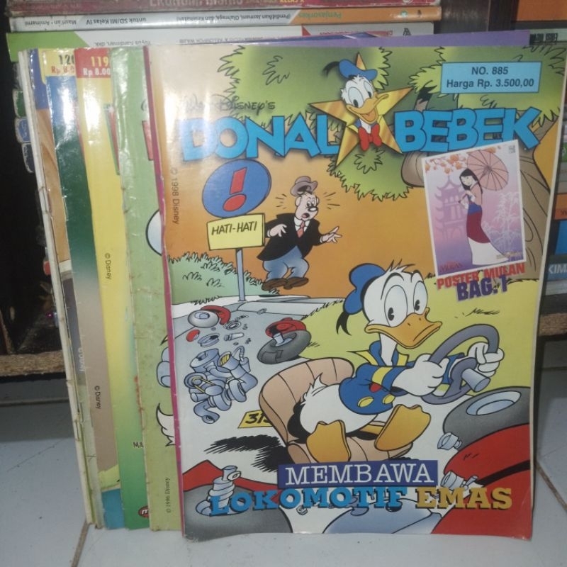 Buku Donal Bebek bebas pilih