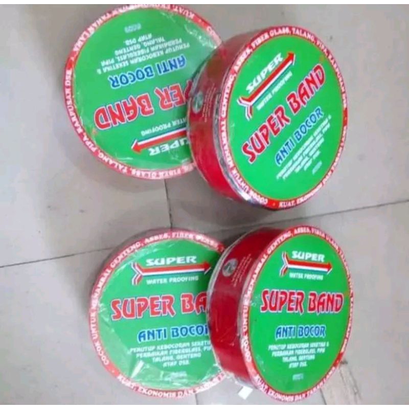 Lem Seng Band 8 meter Full/ Lem Genteng/ Lem Anti Bocor Atap Genteng