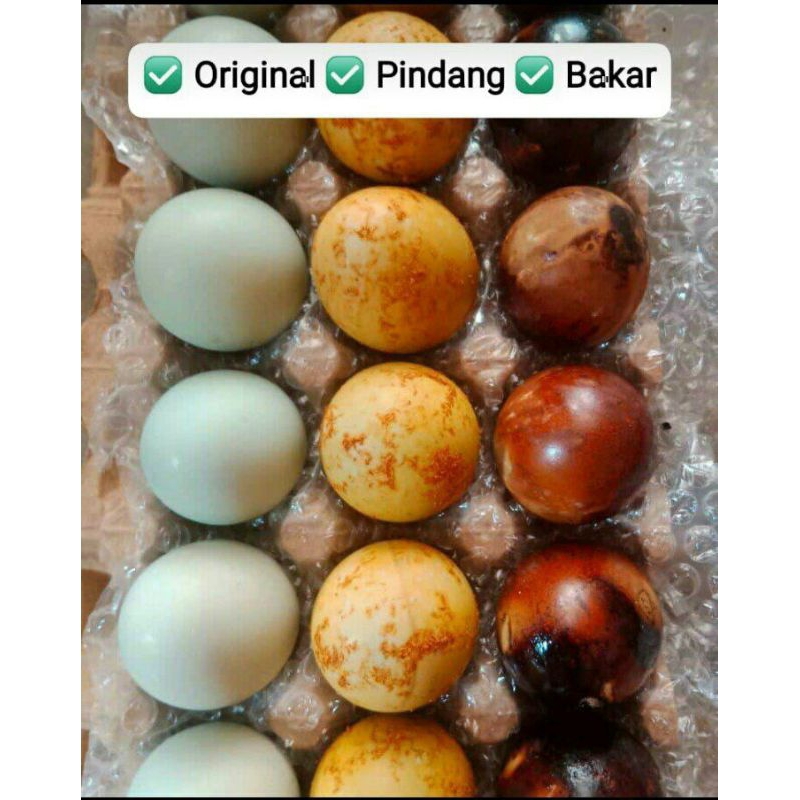 

COD 6 Butir Telor Asin Asli Brebes Rasa Mix Pindang Rebus dan Bakar Kuning Telor Masir