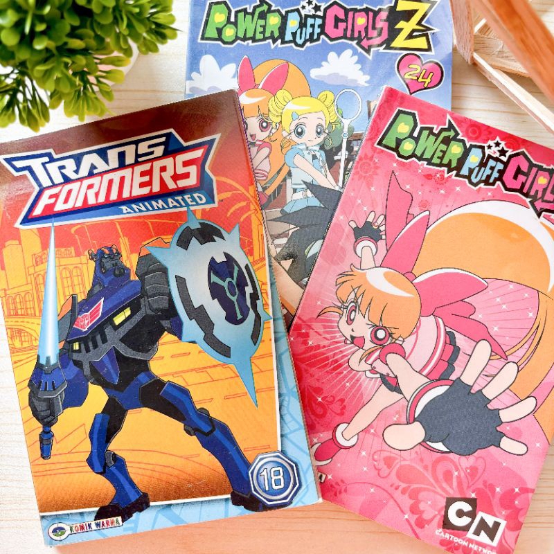 Komik Berwarna Cabutan Powerpuff Girls Z Volume 20 dan 24 Original Preloved